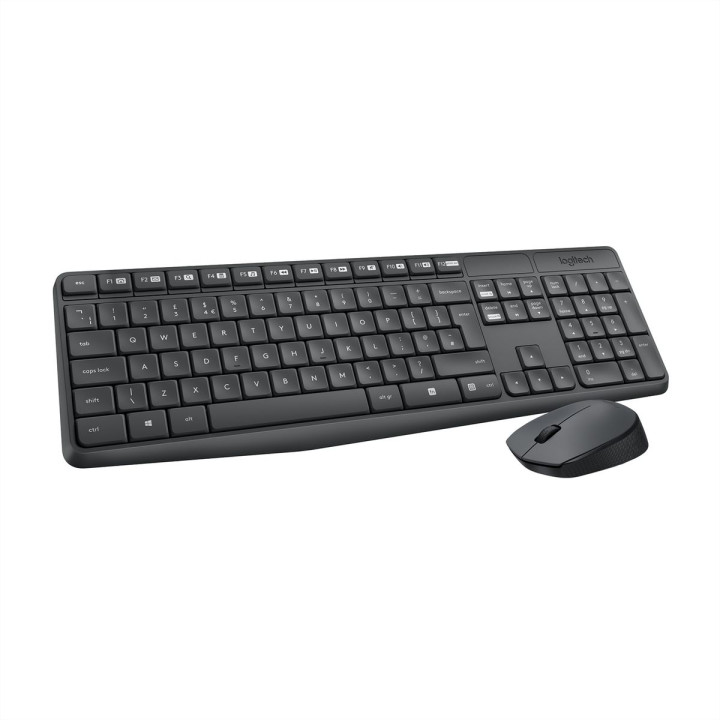LOGITECH MK235 WIRELESS COMBO-ITA-GREY